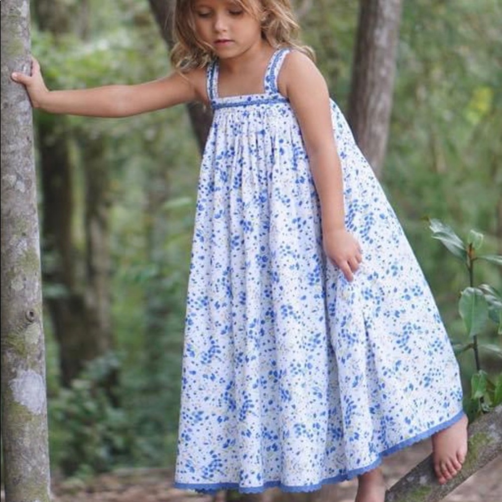 Well Dressed Wolf Blue Floral Josie Maxi